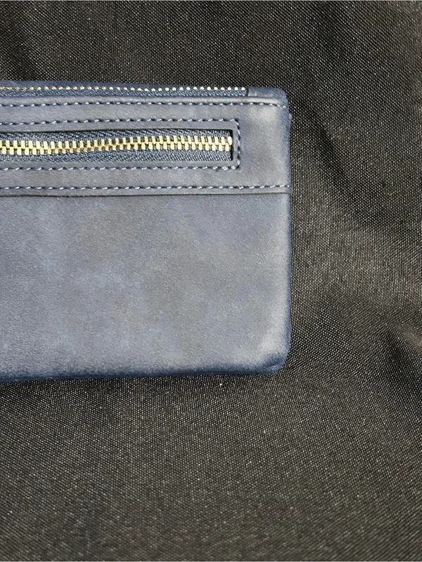Lady Bei Bei Women’s Navy Wristlet Wallet & Dust Cover Bag NWT - Image 5