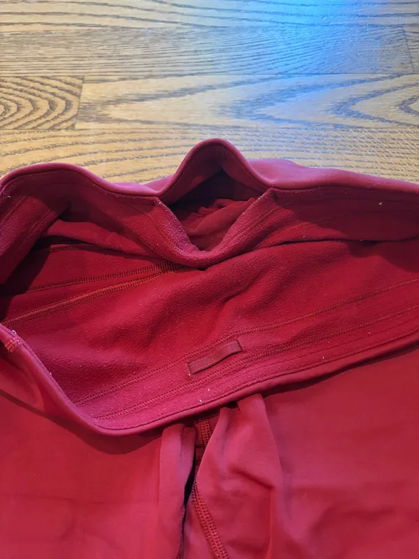 Lululemon Keep The Fleece Tight 28” Dark Sport Red - Image 6