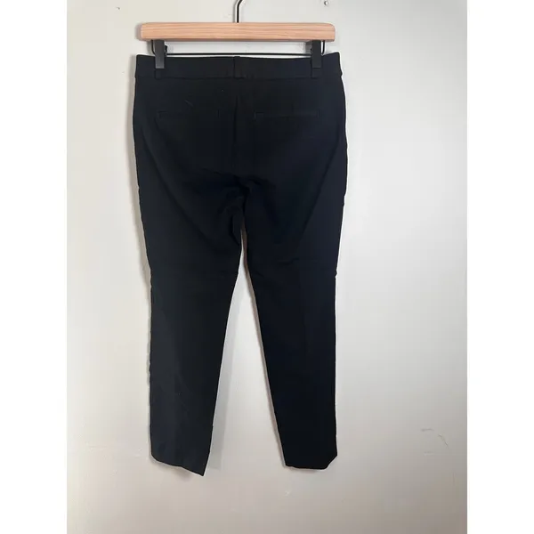 Banana Republic Sloan Skinny Fit Black Dress Pants Womens Size 4‎ Mid Rise Slim - Image 3