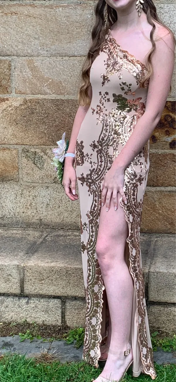 Maxi dress Tan Size XS - Image 2
