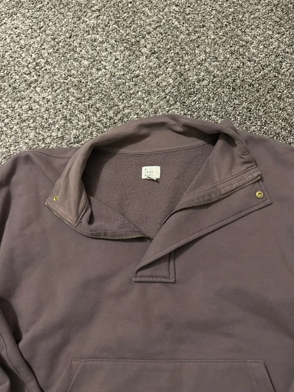 A New Day Mauve Quarter Zip Size XXL - Image 2