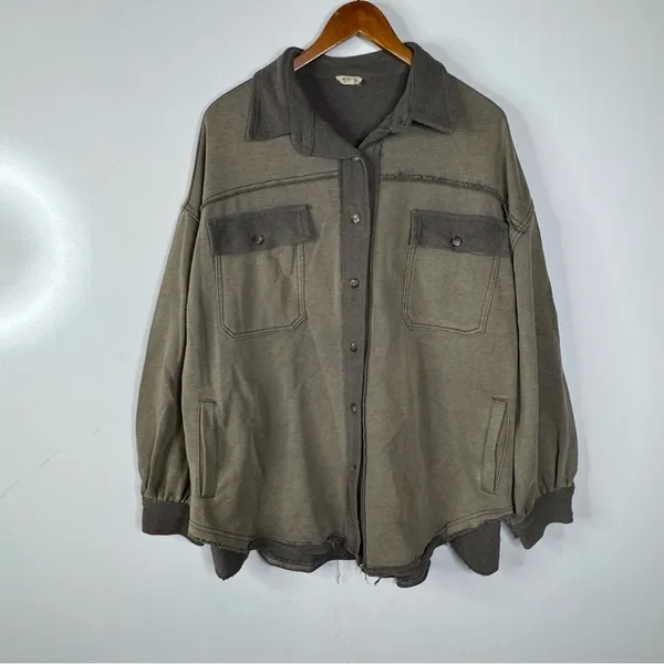 Pol Oversized Shacket Size Small‎ - Image 2