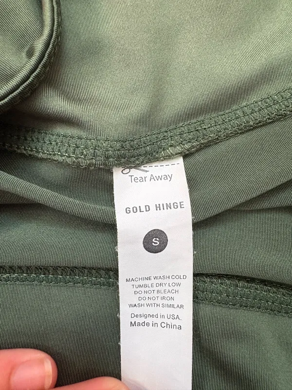 Gold Hinge green Skirt - Image 4
