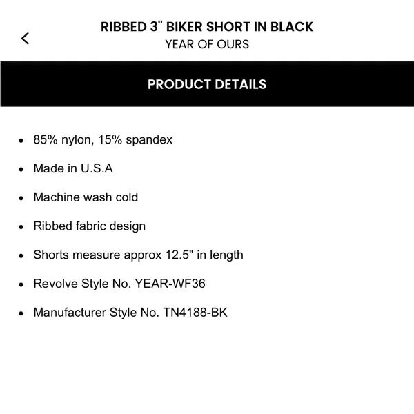 Year of Ours Ribbed Workout Set - Image 3