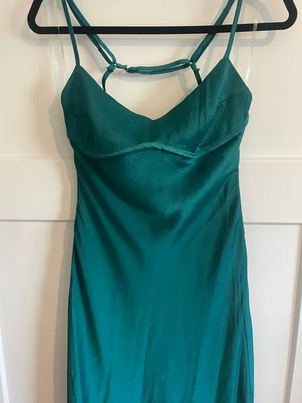 Teal Dress Green Size M - Image 3