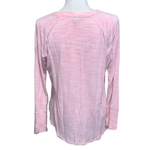 Champion Elite Women's Long Sleeve Shirt Athletic Stretchy pullover Pink - Image 7