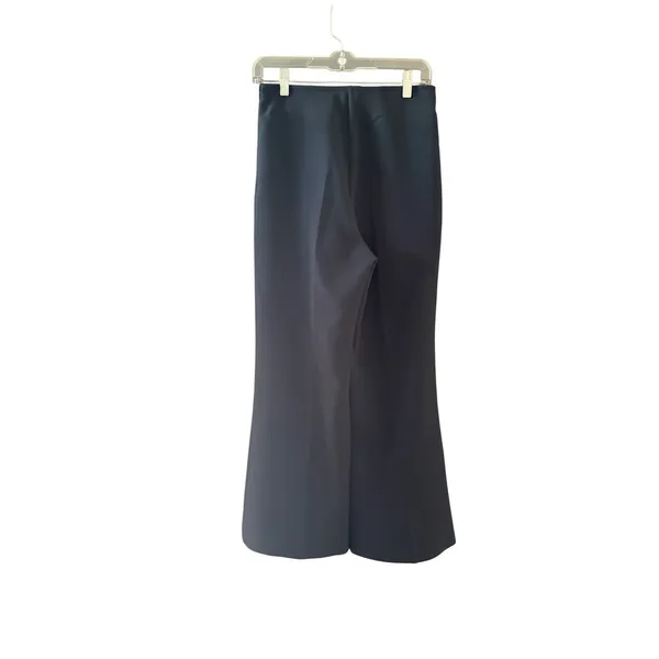 Urban Outfitters Womens Black High Waisted Wide Leg Trousers 6 Interview Outfit‎ - Image 5