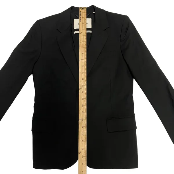 Artizia Babaton Women's Black Blazer Fine Italian Wool Blend Size 0 - Image 10