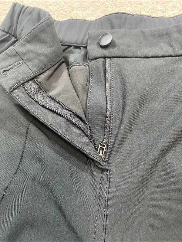 lululemon athletica Black Tailored Jogger Pants Size 28 - Image 12