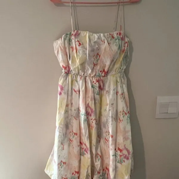 & Other stories printed floral bubble party dress size‎ 6 - Image 9