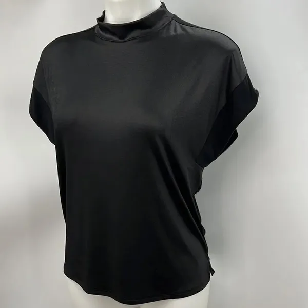 Express relaxed cap sleeve shimmer t shirt - Image 2
