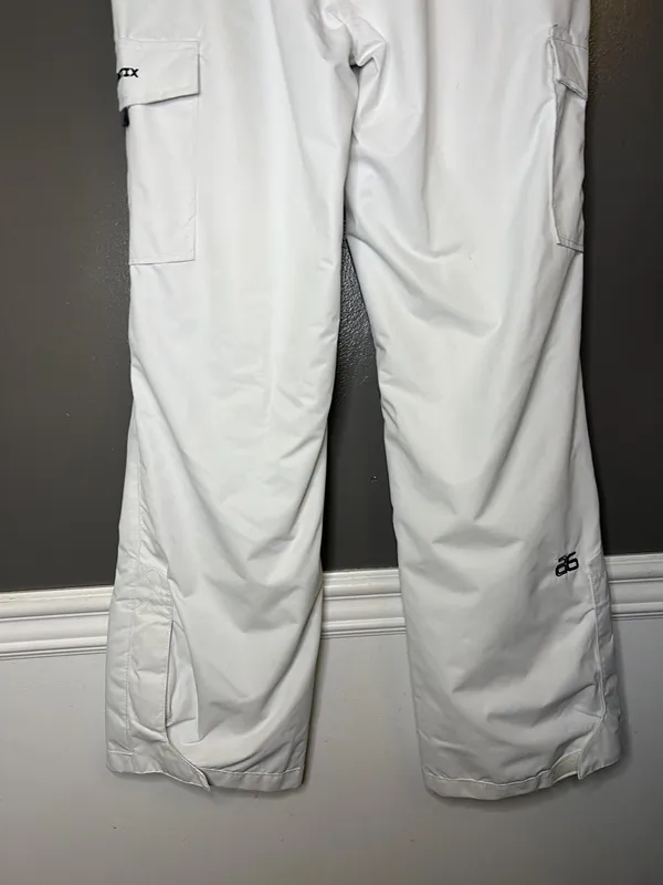 Arctix Pants Womens Medium White Insulated Snow Ski Cargo Water Resistant 5K - Image 7