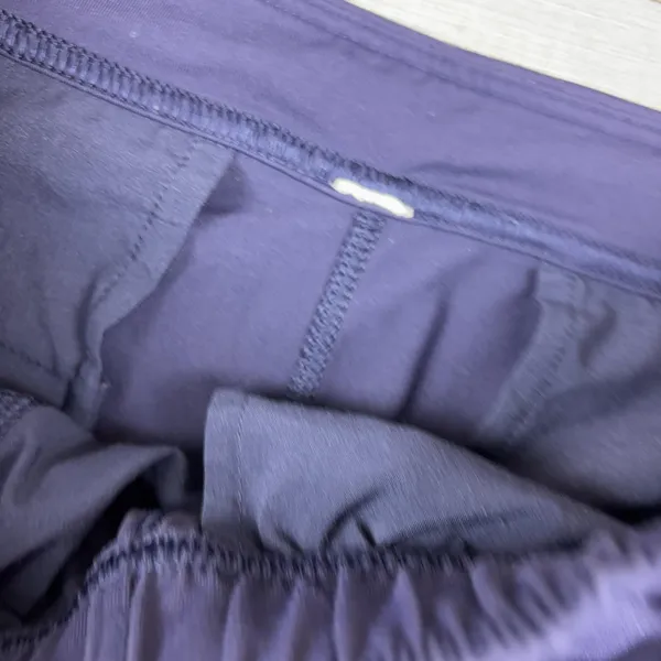Lululemon Pants Womens 2 Blue Woven Track Jogger Drawstring Pockets Gym Yoga - Image 8