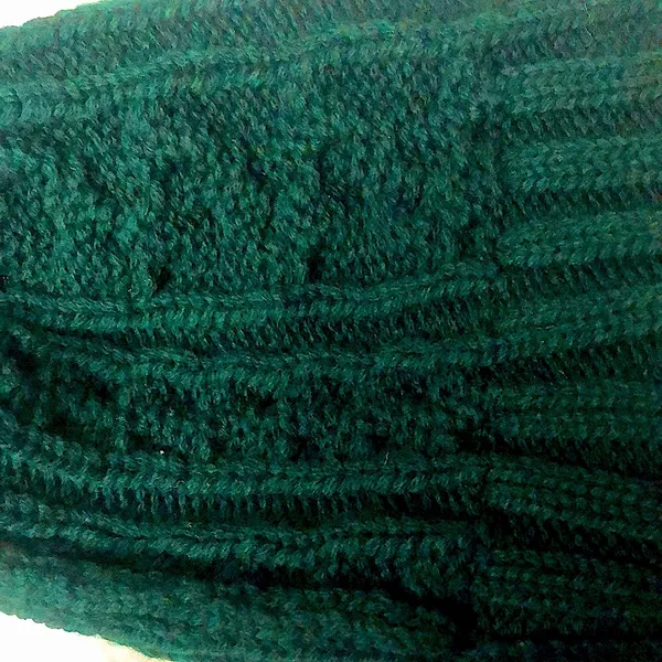 RALPH LAUREN Green Cable Knit Hat w/ Bear Wearing American Flag Sweater O/S NWT - Image 6