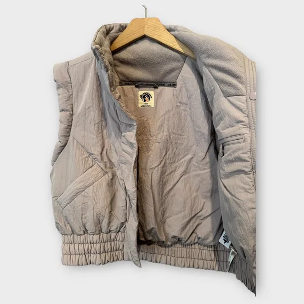 NEW Free People FP Movement Scrunch Time Puffer Vest Size XS - Image 8