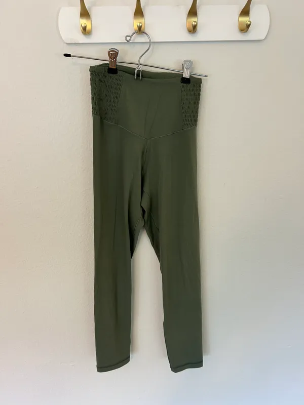 Aerie Offline Green High Waisted Leggings - Image 2