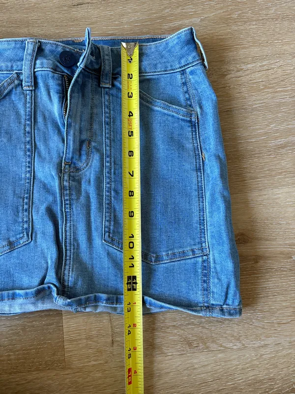 American Eagle Denim Mini Skirt - Image 10