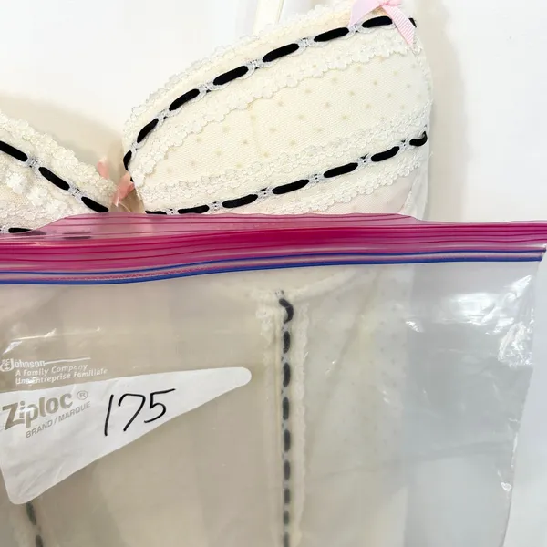 Victoria's Secret Sexy Little Things‎ 36B Bustier Ivory Corset Garter Y2K 175 - Image 14