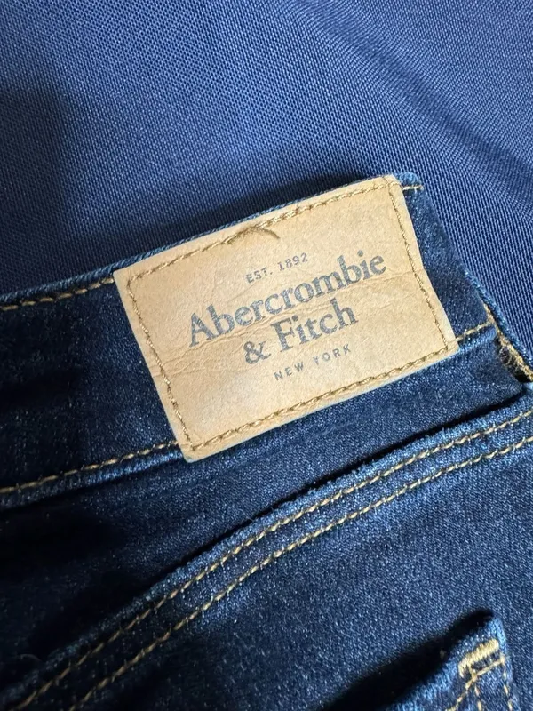 Abercrombie & Fitch The A&F Boot Jeans 4S W27 L31 Dark Wash Y2K Bootcut - Image 5