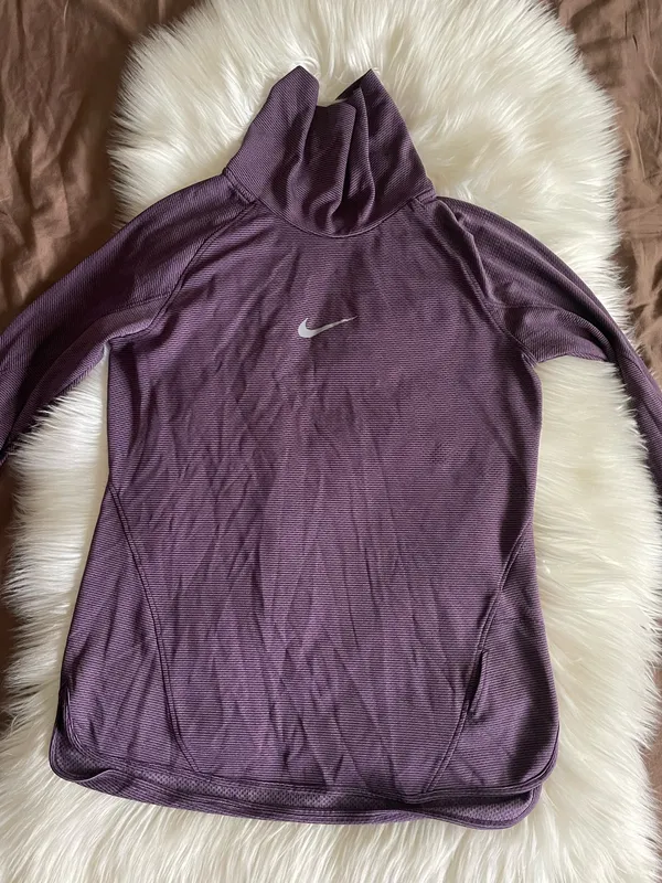 Nike Women's Aeroreact Long Sleeve Training Top Atomic Purple - Image 4
