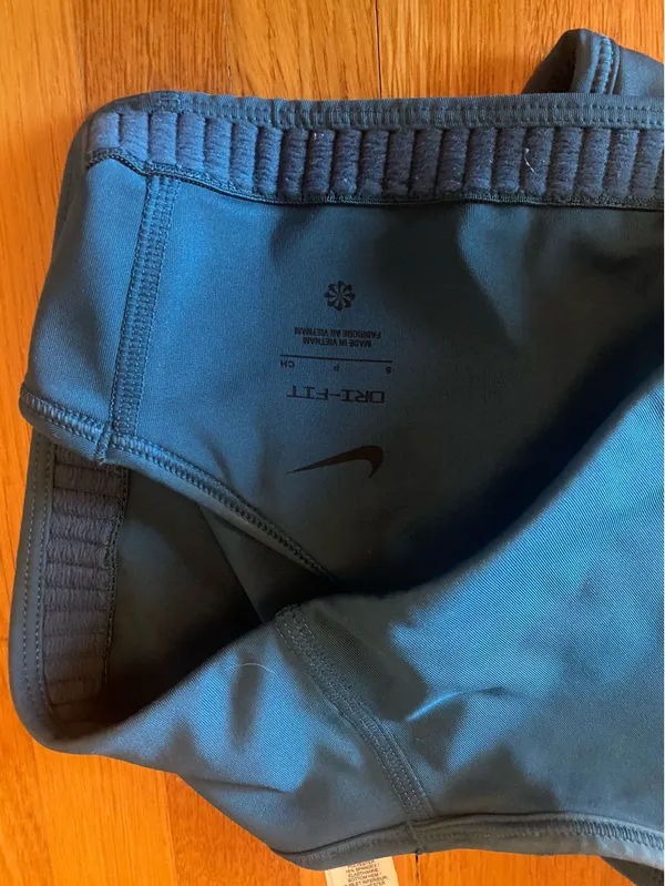 Blue Nike Sports Bra Dri-Fit - Image 3