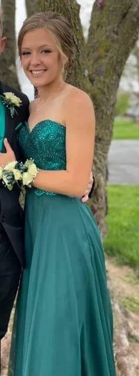 Alyce Paris Prom Dress Strapless - Image 4