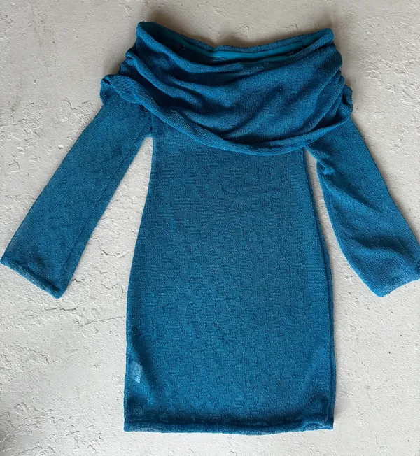 Blue Swim Cover Up - Image 3