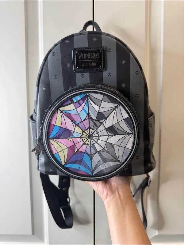 Loungefly Wednesday Nevermore Backpack - Image 3