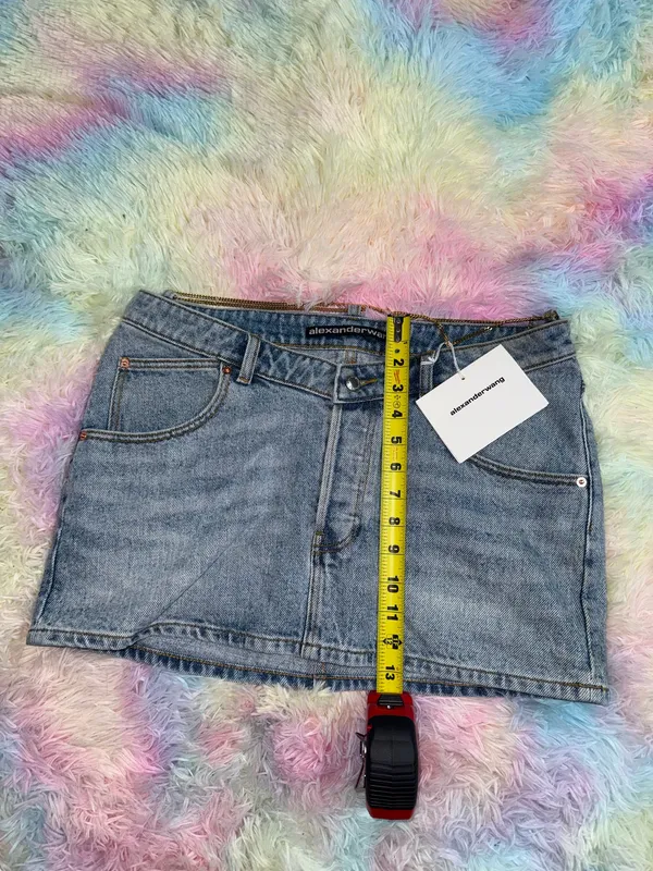 Cute Alexander Wang Denim Skirt - Image 5