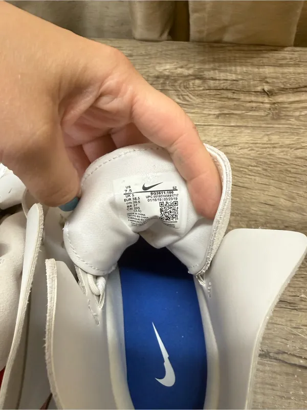 Women's Nike‎ Vandalised LX White Platinum Tint Game Royal SIZE 7.5 - Image 6