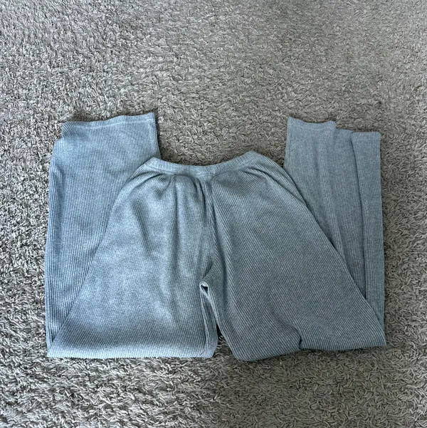 Grey lounge pants Gray Size M - Image 2