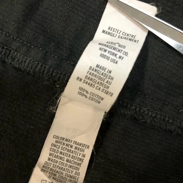 OFFLINE by Aerie Black Corduroy Quarter Zip Shacket - Image 6