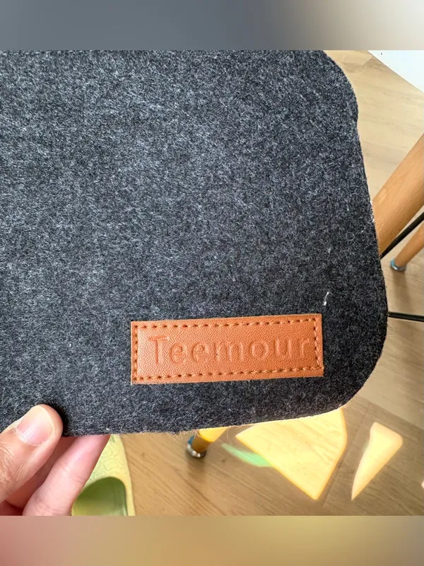 NWOT Teemour Makeup Case Pouch Wallet Gray Color - Image 2