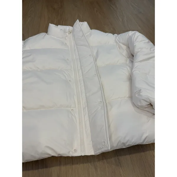 Fabletics Women's Essential Puffer Size 2XL color Bone NWOT - Image 7