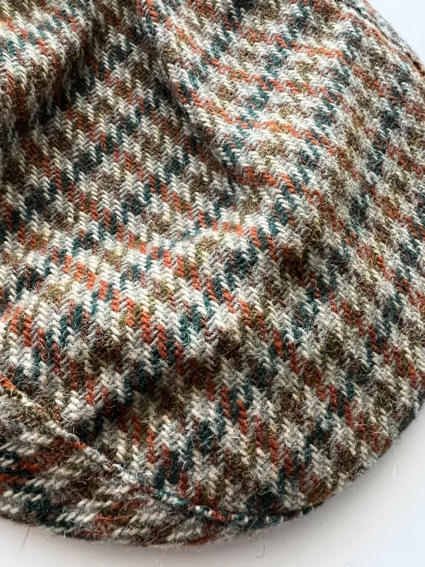 Houndstooth Paper Boy Cap - Image 3