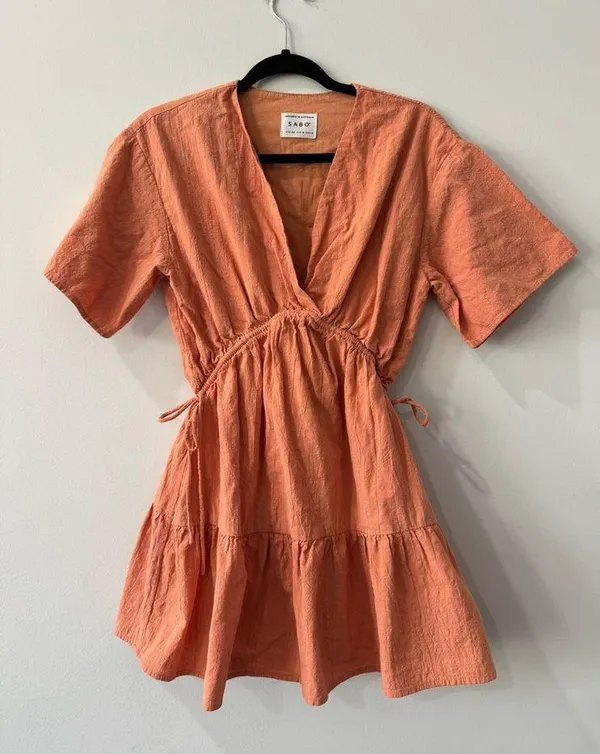 SABO WRENIN DRESS 100% cotton Size XS/2 - Image 2