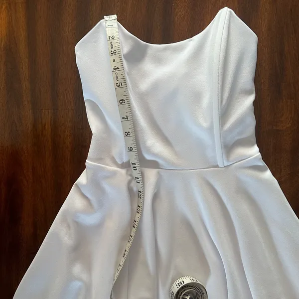 Lucy in‎ the Sky - Fit And Flare Straples Mini Dress - Size S. - Image 9