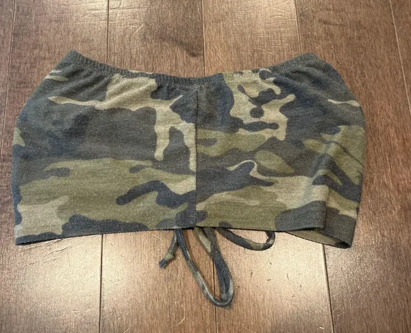 Camo Cropped Top - Image 2