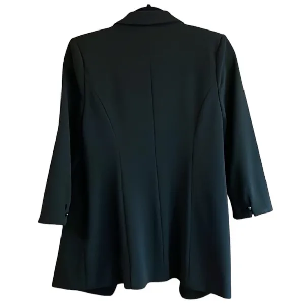 Roz & Ali black 3/4 sleeve Jacket, Who What Wear - Image 5