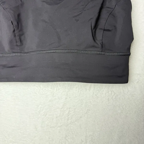 Lululemon Free To Be Serene Bra Long Line Bra Black Women's Size 8 - Image 3