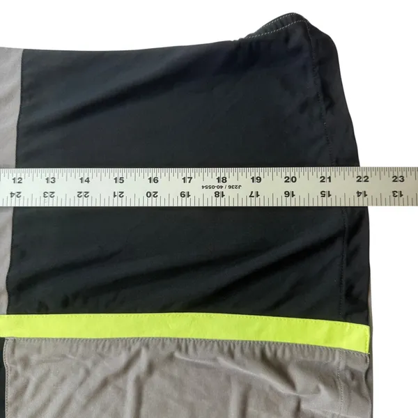 Jamie Sadock Golf Top Womens Small Sleeveless Colorblock Green Yellow Gray Black - Image 6