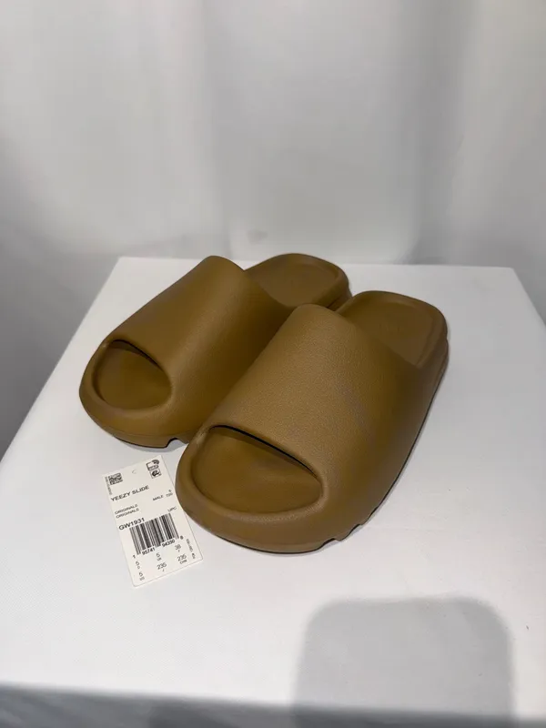 Yeezy Slides Adidas Ochre Brown 6 - Image 2
