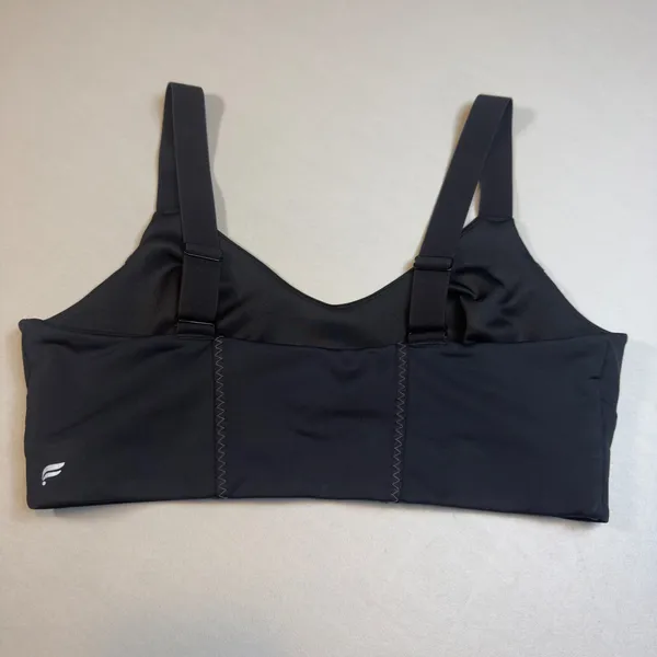 Fabletics Womens‎ Black Adjustable Strap Sports Bra Activewear Yoga Gym M $89.00 - Image 4
