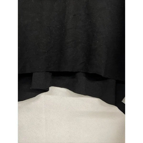 NEW NWT NIA Raglan Hacci Crop Top Super Soft Stretchy Ribbed Black Sz XS X-Small - Image 5