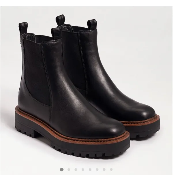Black Sam Edelman leather Laguna Boots size 7.5 - Image 5