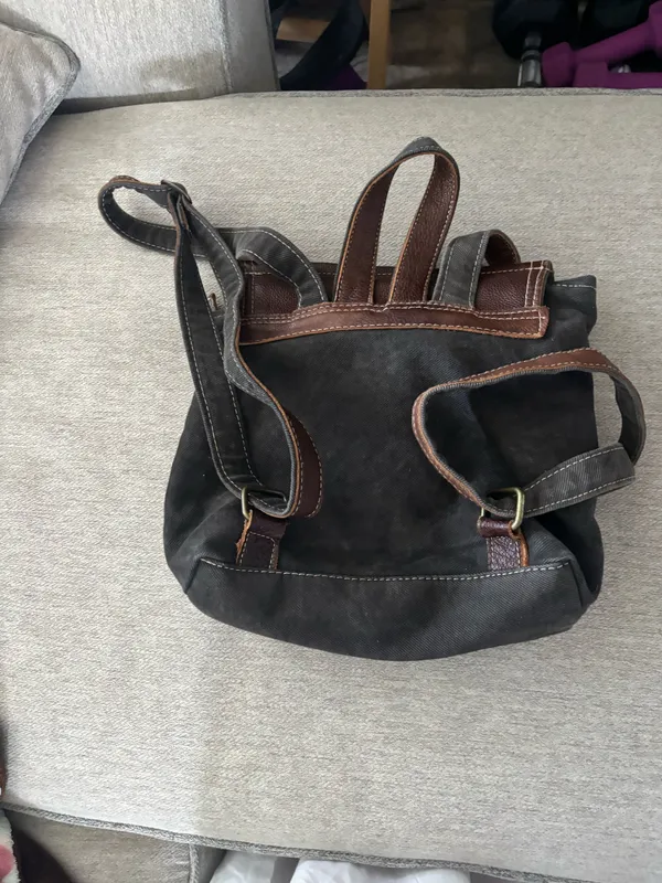 Myra Bags Leather bag backpack - Image 2