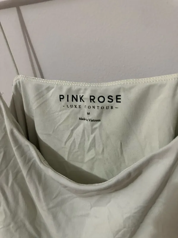 Pink Rose Women's Light Butter Yellow Spaghetti Strap Seamless Cami Top - Image 3