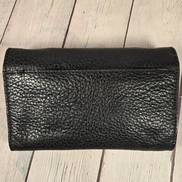 Kate Spade Southport Avenue Natalie Black Pebbled Leather Clutch‎ Crossbody - Image 3
