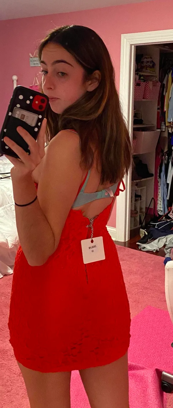 Hello Molly Red Dress - Image 2