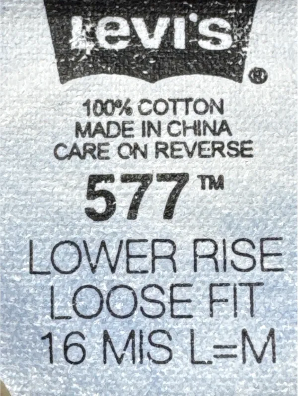 Levi's 577 Lower Rise Loose Fit Jeans - Image 3